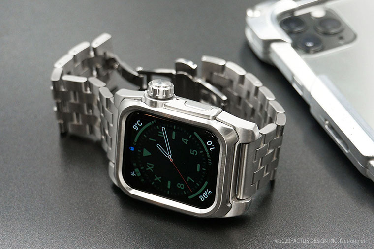 トラディショナルな腕時計デザインのApple Watchケース「NEXT for 