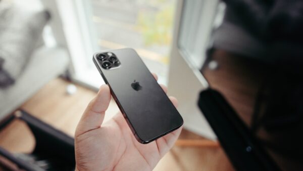 person holding black iphone 7