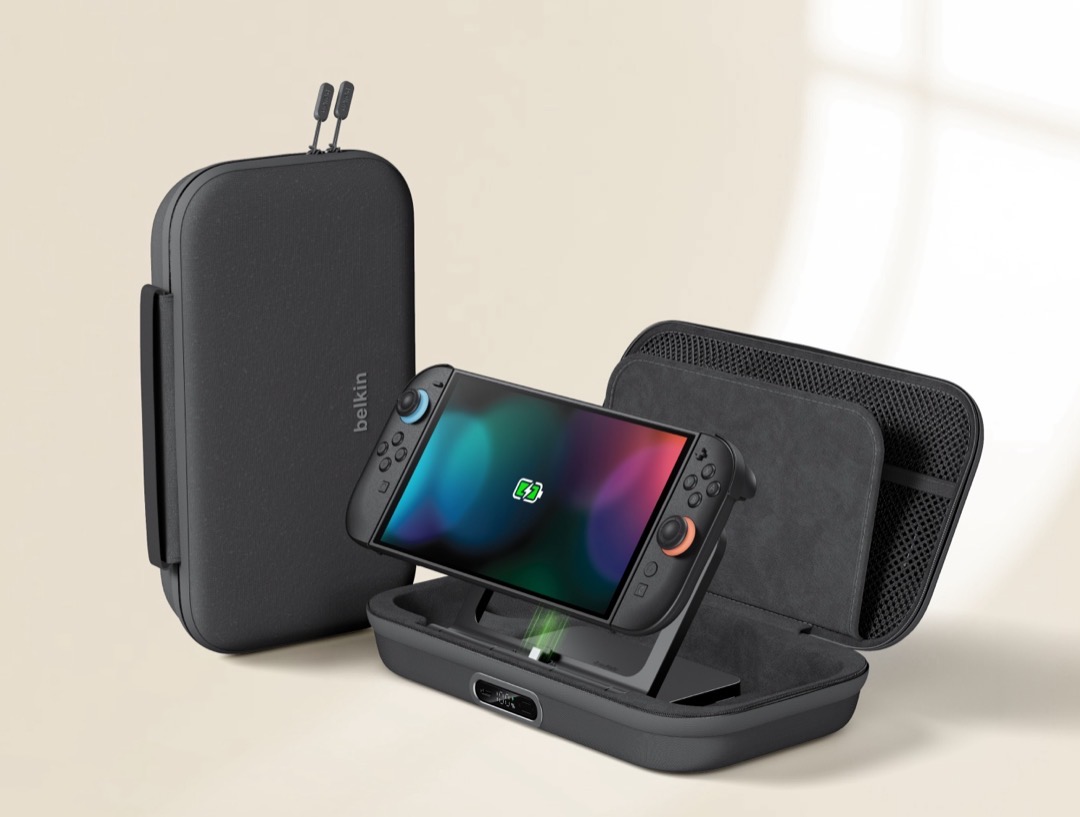 Gaming Switch 2 モバイルバッテリー付充電ケース Pro