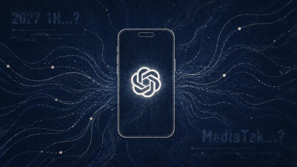 OpenAI AIエージェントフォンのコンセプトイメージ——2027年前半の量産を目指す