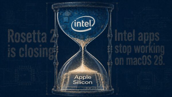 Rosetta 2終了までのカウントダウン——IntelからApple Siliconへの移行イメージ
