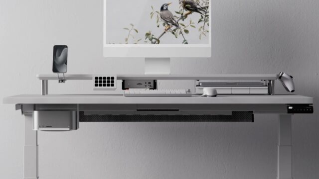 大型ガジェットを浮かせるクランプアーム──PREDUCTSの新モジュール「Clamp Gadget Arm」