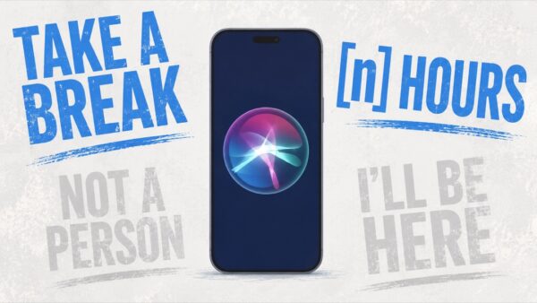 iOS 27のSiri AIに休憩リマインダー——Siriは人間ではありませんと告げる機能