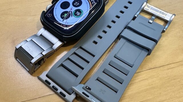 ユニセックス感ゼロ。ボルド＆マッシブな「MinZ FKM mono Sport Band」は夏向きベンチレーションで快適仕様