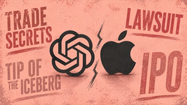 AppleがOpenAI提訴、「パーツを持っていく」面接の中身と「氷山の一角」発言