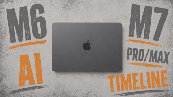 Apple Mチップ ロードマップ——M6からM7への前倒しイメージ