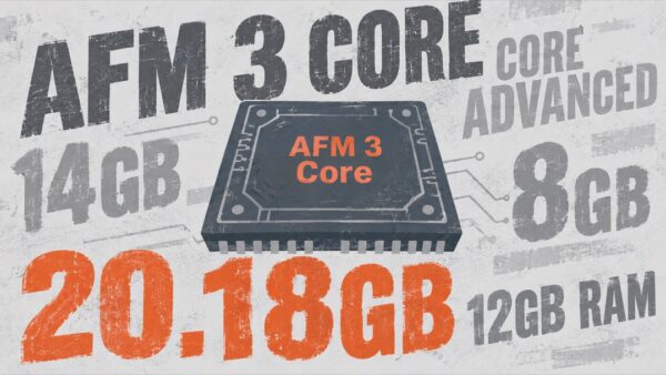 Apple Intelligenceの容量はAIモデルで決まる——AFM 3 Core