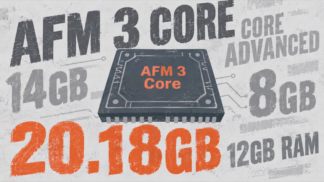 Apple Intelligenceの容量はAIモデルで決まる——AFM 3 Core