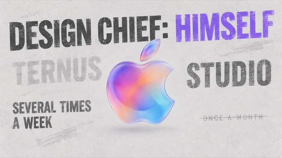 Ternus CEOがAppleのデザインを自ら率いる