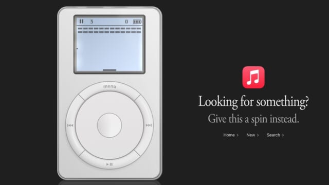 iPod 25周年。初代iPodがぐりぐり操作できて、ブロック崩しも遊べます👀
